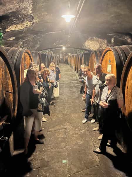 Group in cellar