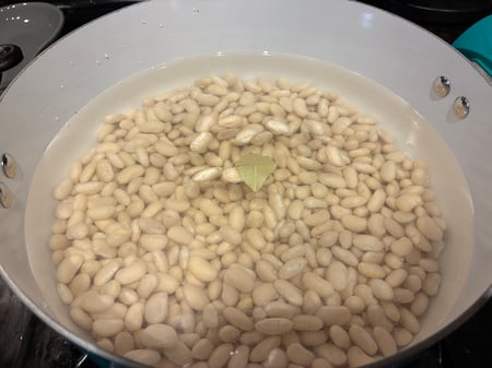 Cooking beans