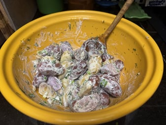 Dill Pickle Potato Salad