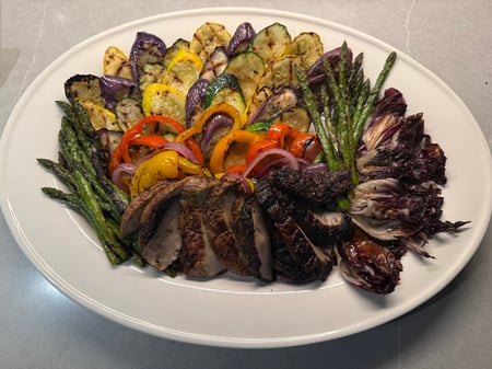 Grilled vegetables