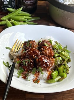 Korean meatballs