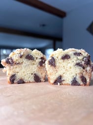 Chocolate Chip Banana Muffins