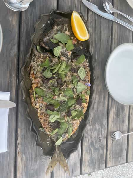 Whole Grilled Fluke