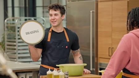 Alex on America's Test Kitchen