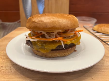 Burger with Pickles