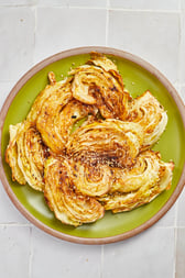 Roasted cabbage