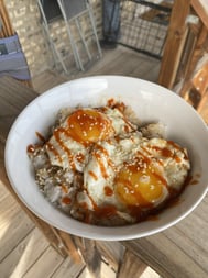 Egg Leftover Rice Bowl