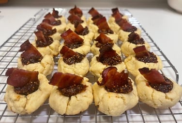 Fig and Bacon Jam Cookies