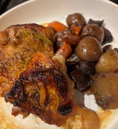 Apple Cider Glazed Chicken