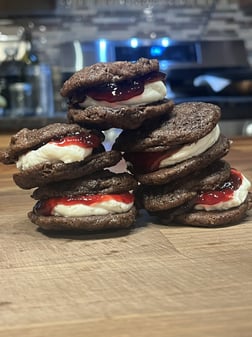 Chocolate Cherry Cookies