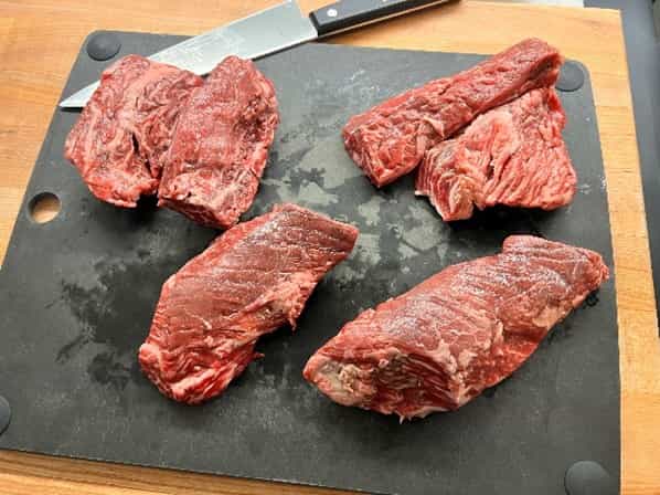 hanger steak cut