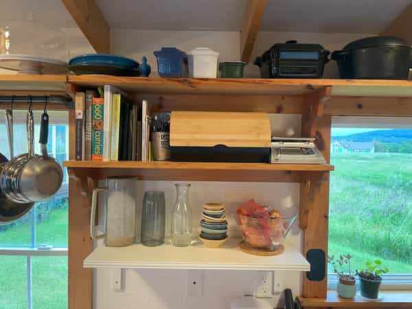 Underneath Kitchen Shelf