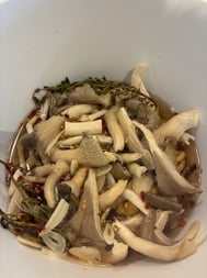 Pickled mushrooms