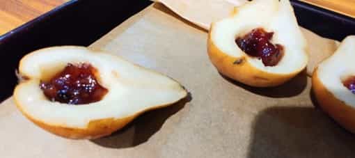 Pears with Jam