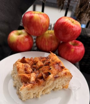 Apple Fritter Focaccia