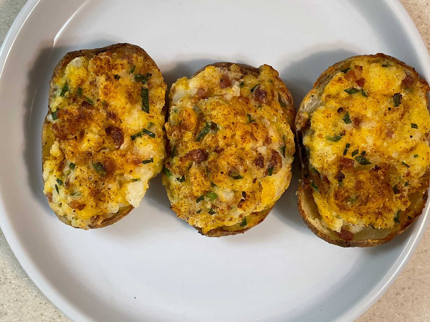 Double Double Baked Potatoes