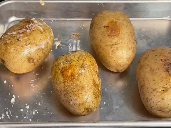 potatoes pricked