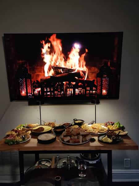 Thanksgiving Table Set Up