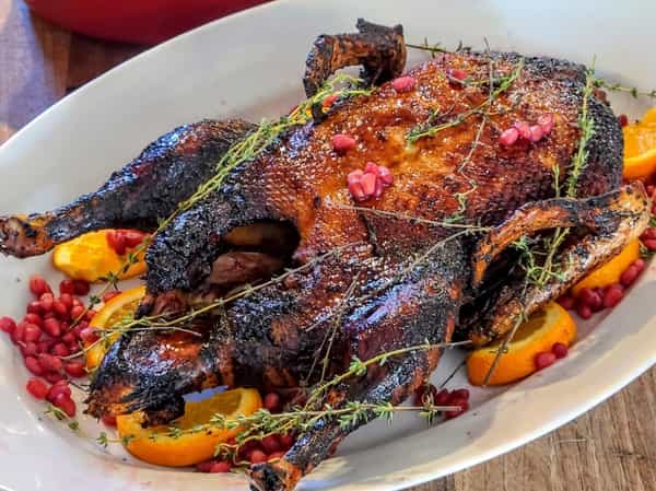 Roasted Whole Duck