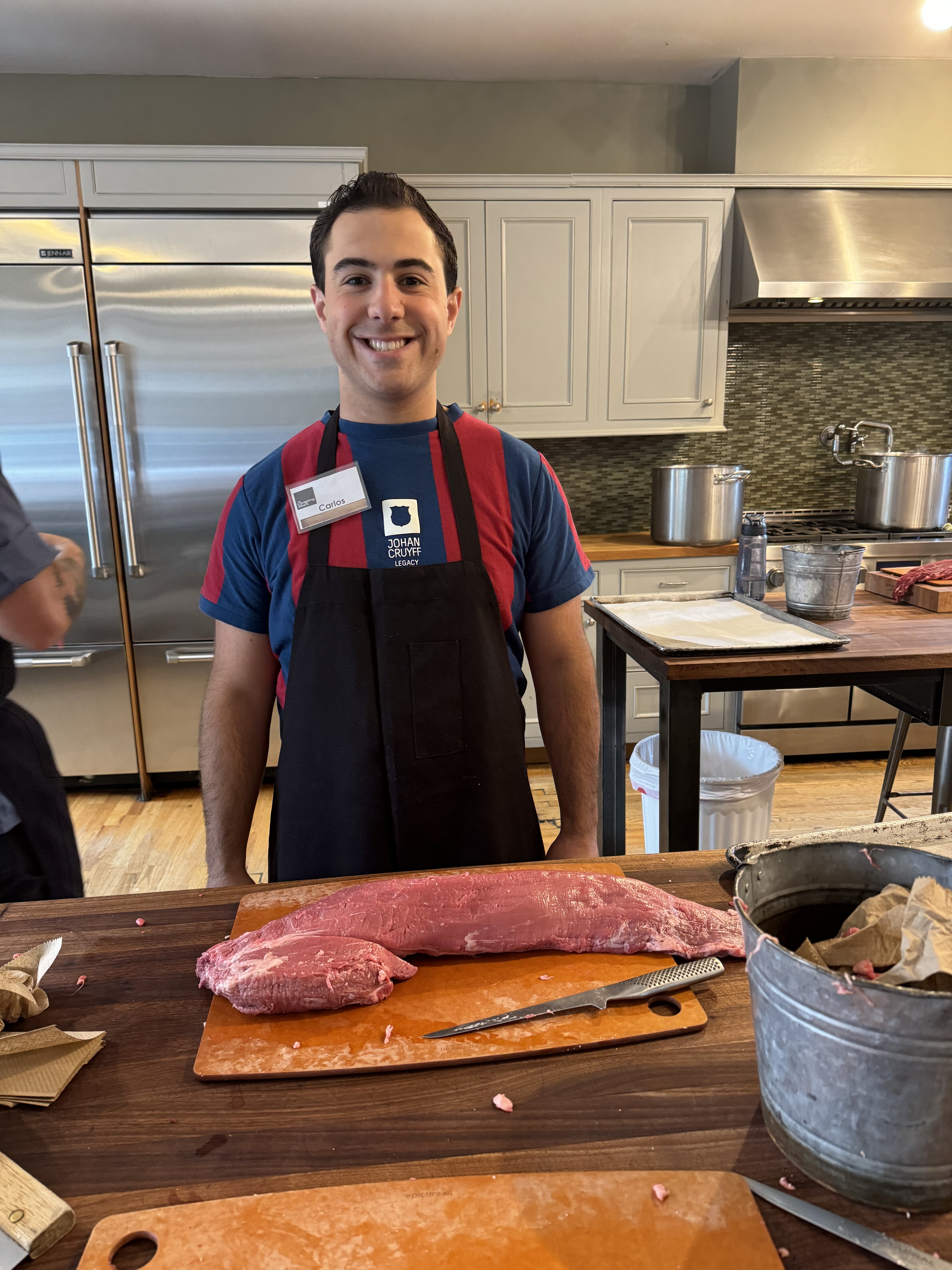 Carlos finished beef tenderloin