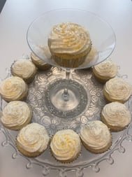 Champagne cupcakes