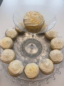 Champagne cupcakes