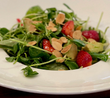 Arugula, Avocado and Strawberry Salad