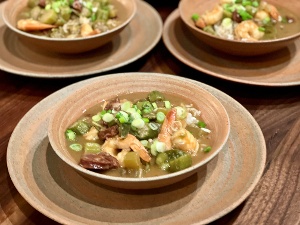 Shrimp and Andouille Sausage Gumbo  