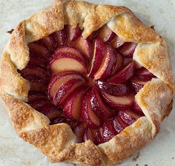 Plum Cardamom Crostata