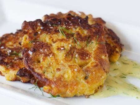 Corn Bacon Fritters Recipe